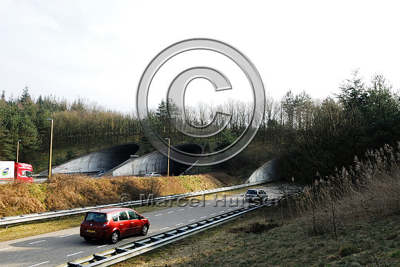 Ecoduct Woeste Hoeve A50 near Apeldoorn, The Netherlands