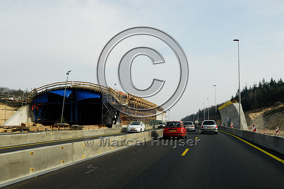 Ecoduct Hoog Buurlo A1 km 75.5, near Hoog Buurlo, The Netherlands