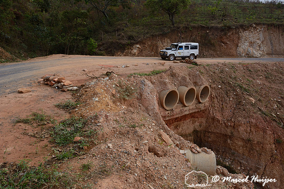 The road between São Roque de Minas and Parque Nacional da Serra da Canastra, Minas Gerais, Brazil
