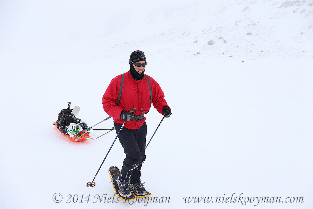 Marcel Huijser in Dovrefjell National Park, Norway