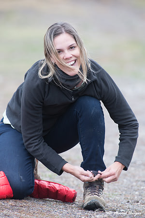 Fernanda Abra just saw and photographed her first grizzly bear (