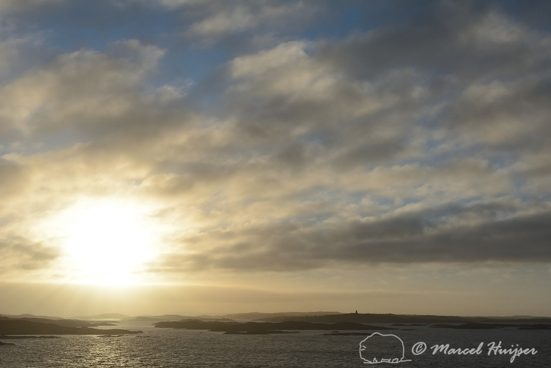 Sunrise over Galterö, Sweden