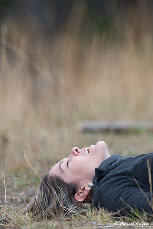Fernanda Abra just saw and photographed her first grizzly bear (